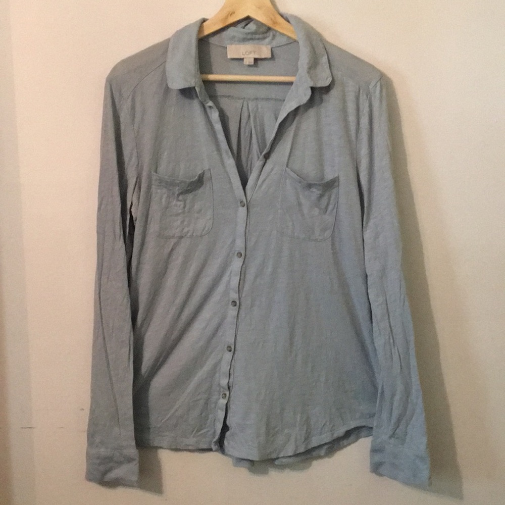 🌟🌟Loft Light Blue Buttoned Shirt🌟🌟
